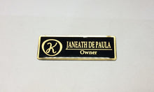 Load image into Gallery viewer, Nameplate magnetic