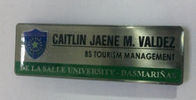 Load image into Gallery viewer, Nameplate for school
